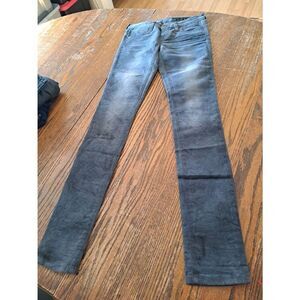 New Waist Size 24" Resin Grey Catalyst Mechanic  Skinny Denim Jeans Casual Pants